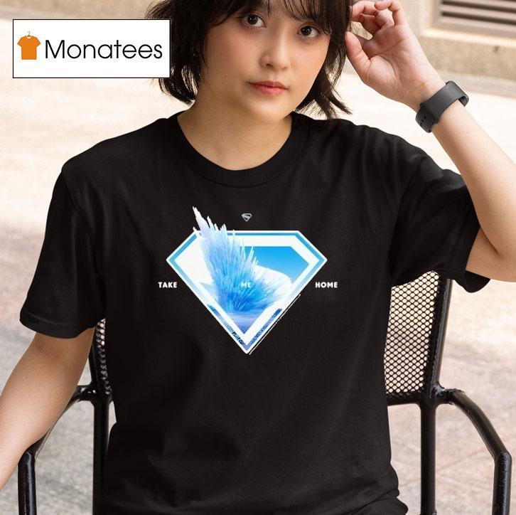 Superman Logo Svalbard Take Me Home T Shirt
