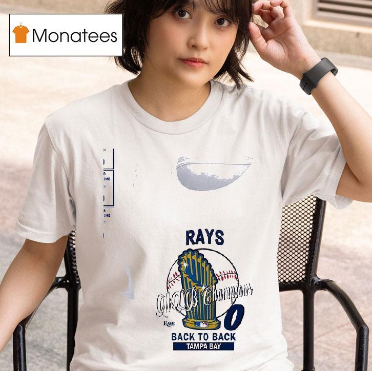 Tampa Bay Rays Mlb Champions Hardwood Classics Champions Vintage T Shirt