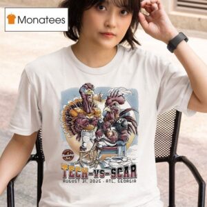 Tech Vs Scar August Atlanta Georgia T Shirt