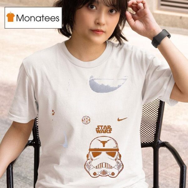 Texas Longhorns Football X Star Wars Stormtrooper T Shirt