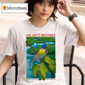 The Avett Brothers Ozarks Amphitheater Camdenton Tour Bird T Shirt