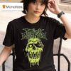 The Black Dahlia Murder Slime Skull Tour T Shirt
