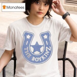 The Boykinz Fell In Love With A Cowboy Horseshoe T Shirt