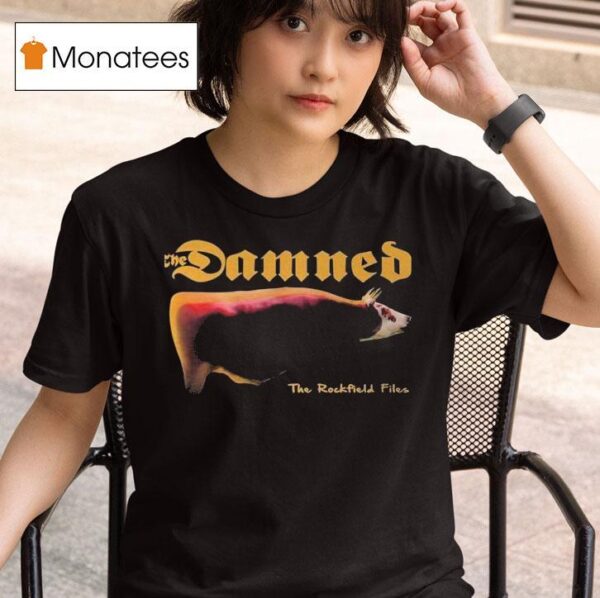 The Damned The Rockfield Files Cow T Shirt