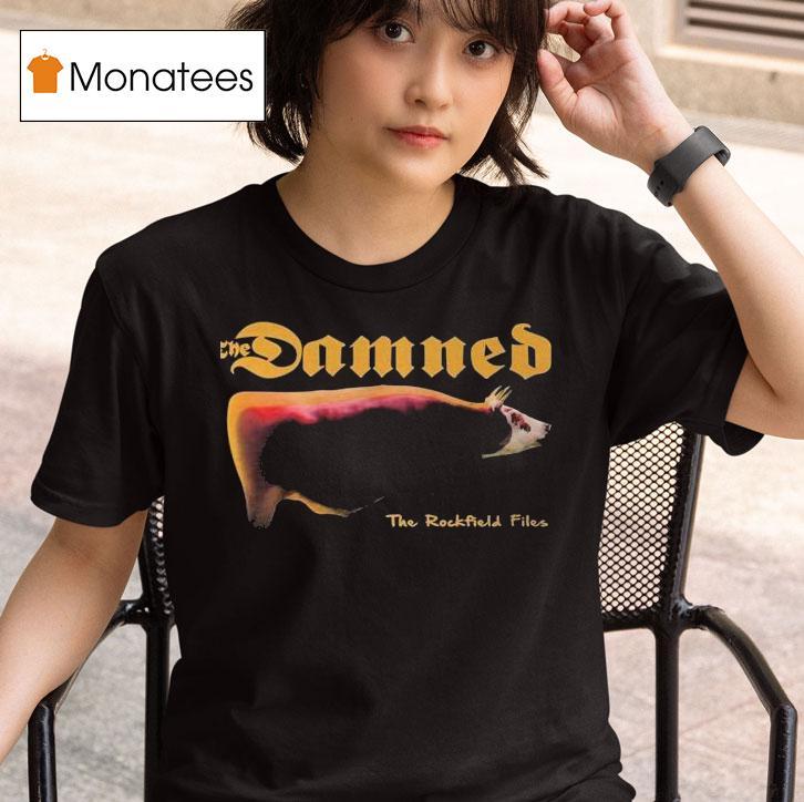 The Damned The Rockfield Files Cow T Shirt