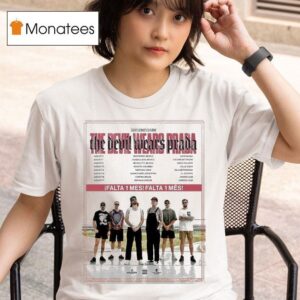 The Devil Wears Prada Latin America Tour Dates T Shirt