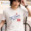 The Doors Summer Baseball Los Angeles Dodgers T Shirt