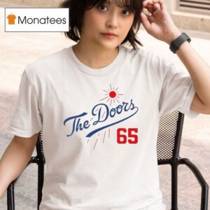 The Doors Summer Baseball Los Angeles Dodgers T Shirt