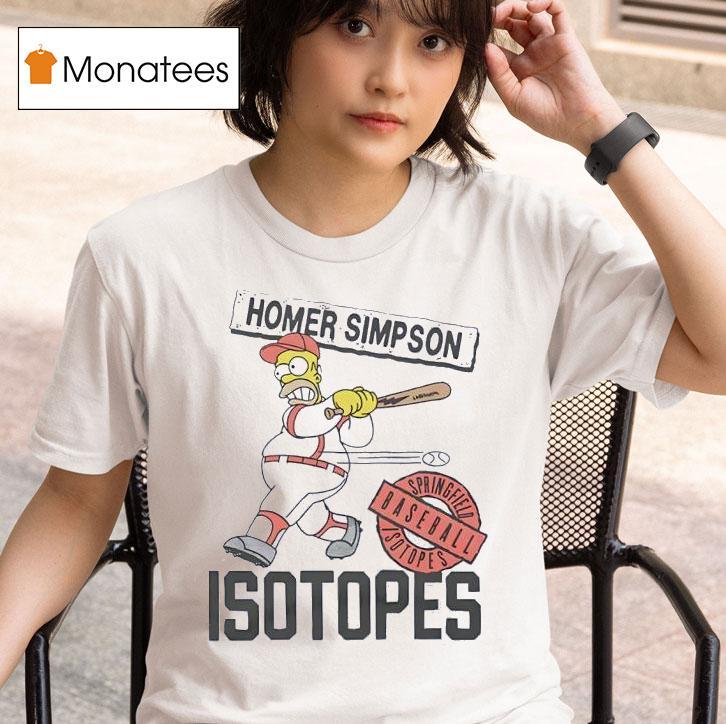 The Homer Springfield Isotopes T Shirt