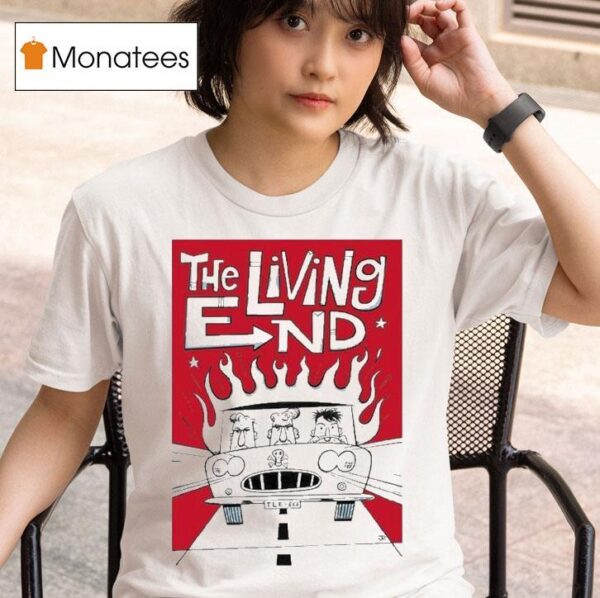 The Living End Cartoon Car T Shirt