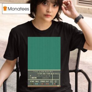 The Lumineers The Automatic World Tour Boston Fenway Park July T Shirt