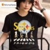 The Pittsburgh Slers Friends Road Abbey Walking T Shirt