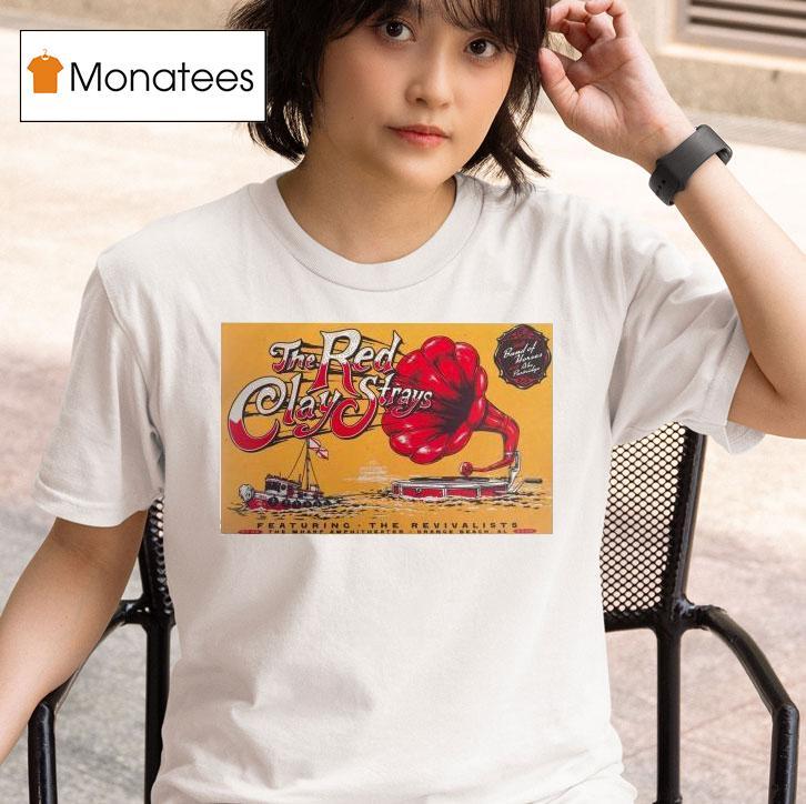 The Red Clay Strays Orange Beach Al July Live T Shirt