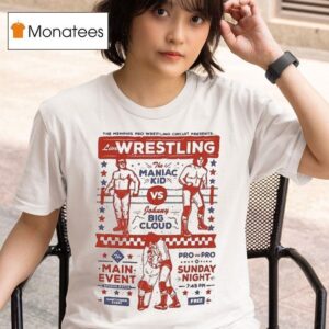 The Righteous Gemstones Wrestling The Maniac Kid Vs Big Cloud T Shirt