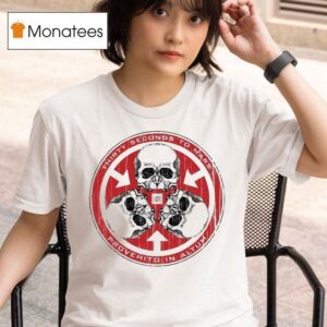 Thirty Seconds To Mars Provehito In Altum Stm Logo Skulls T Shirt