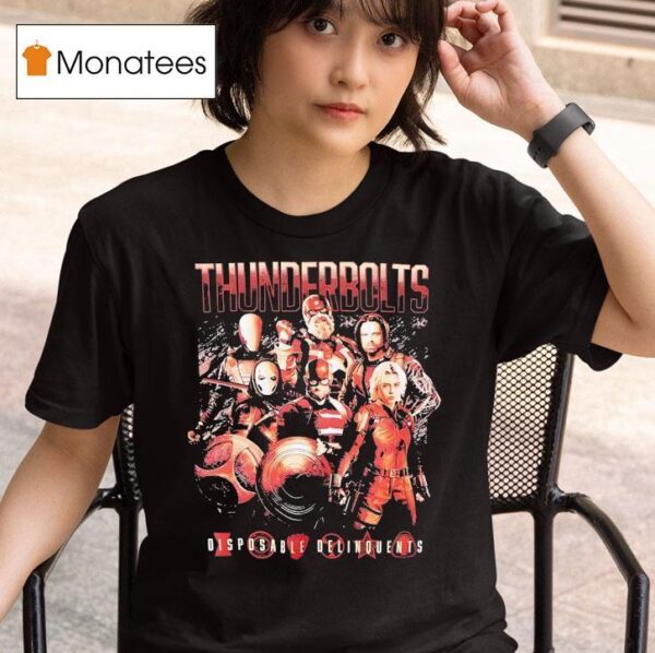 Thunderbolts Disposable Delinquents Graphic T Shirt