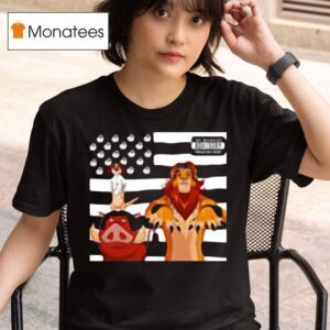 Timon Pumbaa And Simba Lion King Outkast Stankonia T Shirt