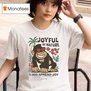 Tism Joyful By Nature Island Monkey T Shirt