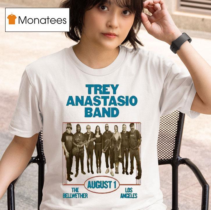 Trey Anastasio Band August The Bellwether Los Angeles Ca T Shirt