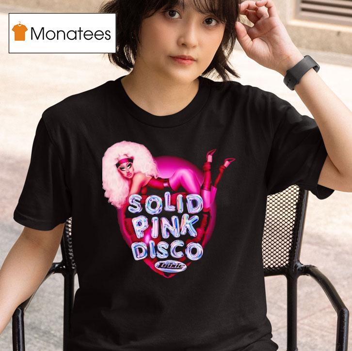 Trixie Mattel Solid Pink Disco Balloon Hear T Shirt