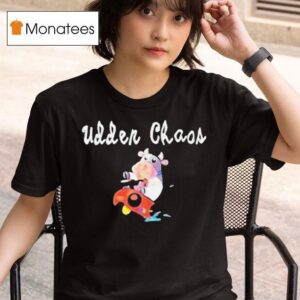 Udder Chaos Cow T Shirt