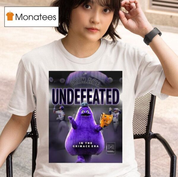 Undefeated In The Grimace Era New York Mets S T Shirt