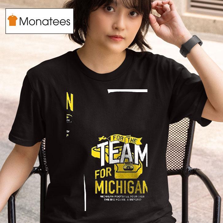 Valiant University Of Michigan Football For The Team For Michigan T Shirt