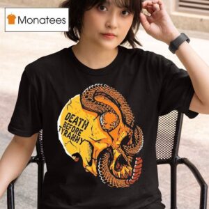 Venom Valor Death Before Tyranny Skull Snake T Shirt