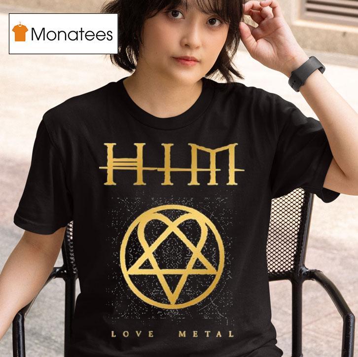 Ville Valo Heartagram Him Love Metal T Shirt