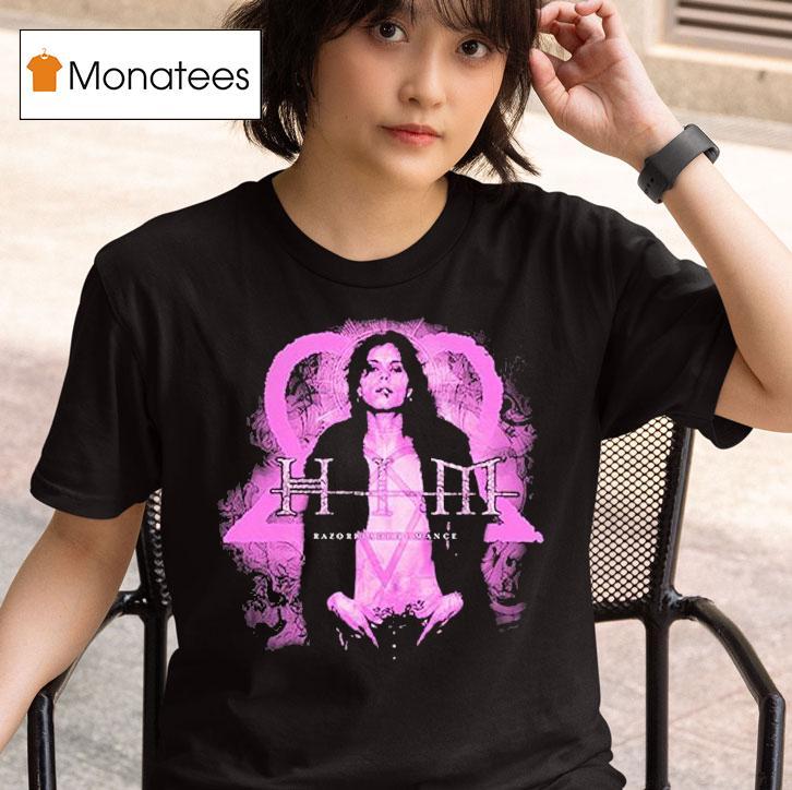Ville Valo Heartagram Razorblade Romance Cigarettes T Shirt