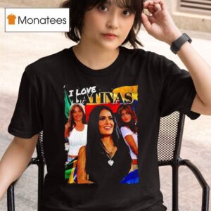 Vintage Og Three I Love Latinas T Shirt