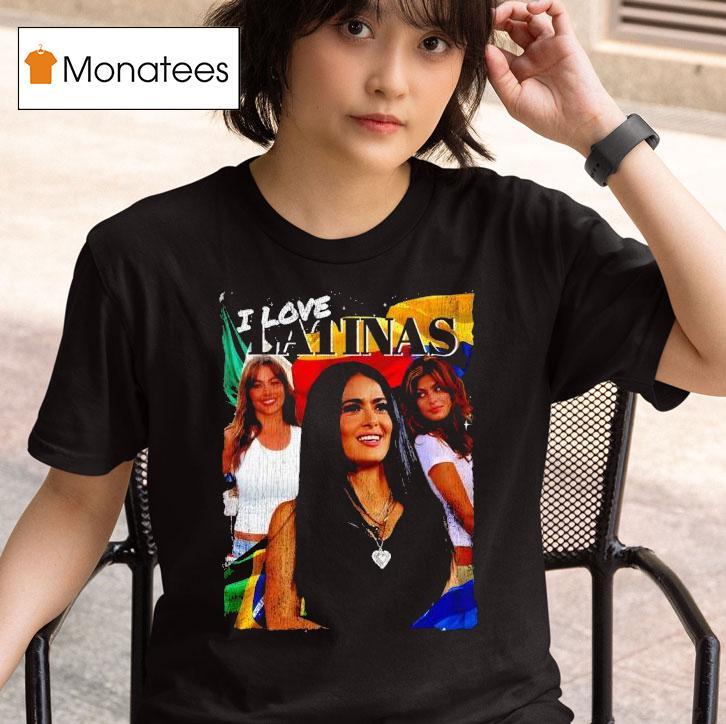 Vintage Og Three I Love Latinas T Shirt