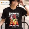 Vybz Kartel Worl Boss Tour Hands Globe Metal T Shirt