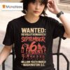 Wanted Revolutionaries September Million March Washington D C T Shirt