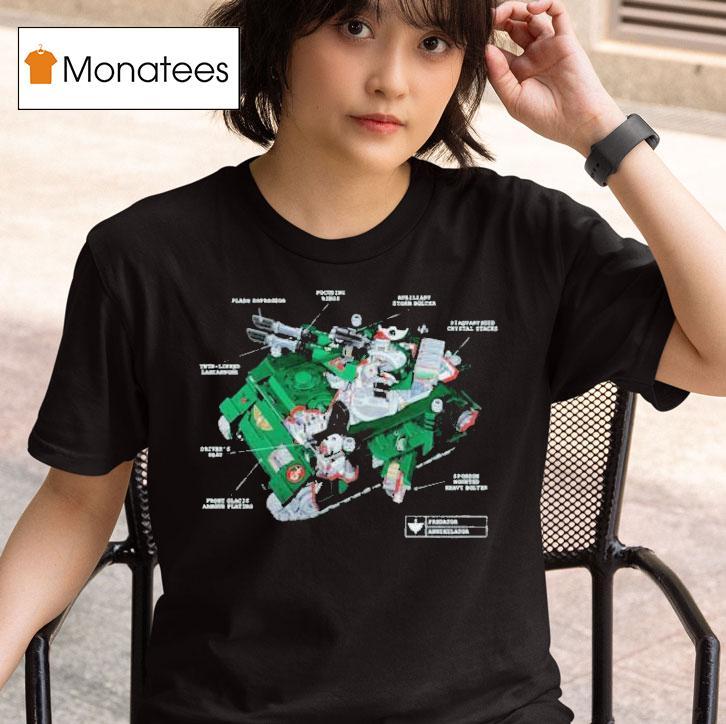 Warhammer Predator Annihilator Internals T Shirt