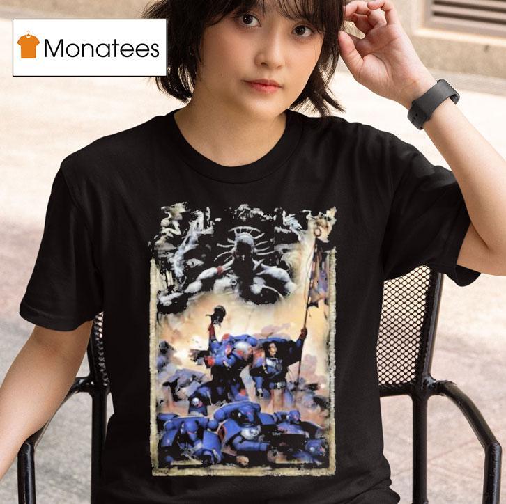 Warhammer Space Marines Crimson Fists T Shirt