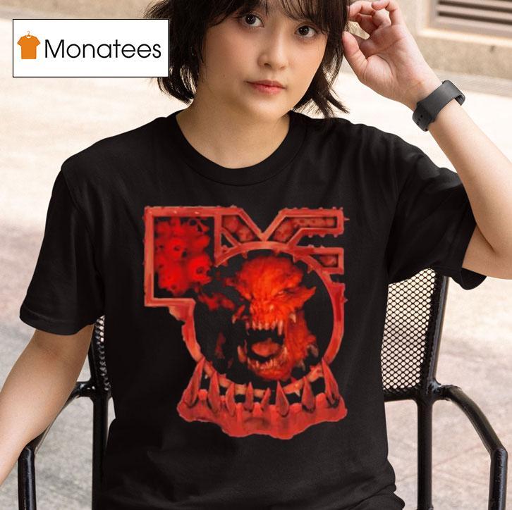 Warhammer World Eaters Bloodthirster T Shirt