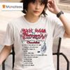 Warren Lotas Bachelor Party Bachelor Party Checklis T Shirt