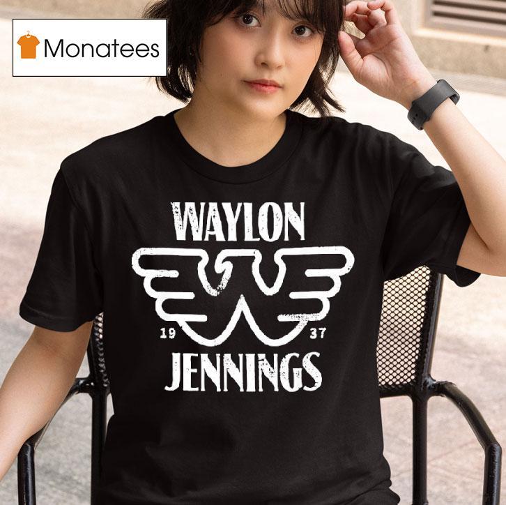 Waylon Jennings Logo T Shirt