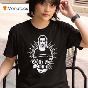 Wednesday Addams Goth Girl Summer T Shirt