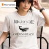Whale Of A Tale Bookshop Cousins Beach Massachusetts T Shirt