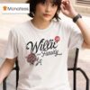 Willie Nelson Willie And Family Roses T Shirt