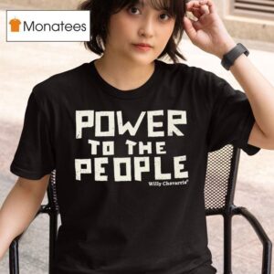 Willy Chavarria Power To The People T Shirt