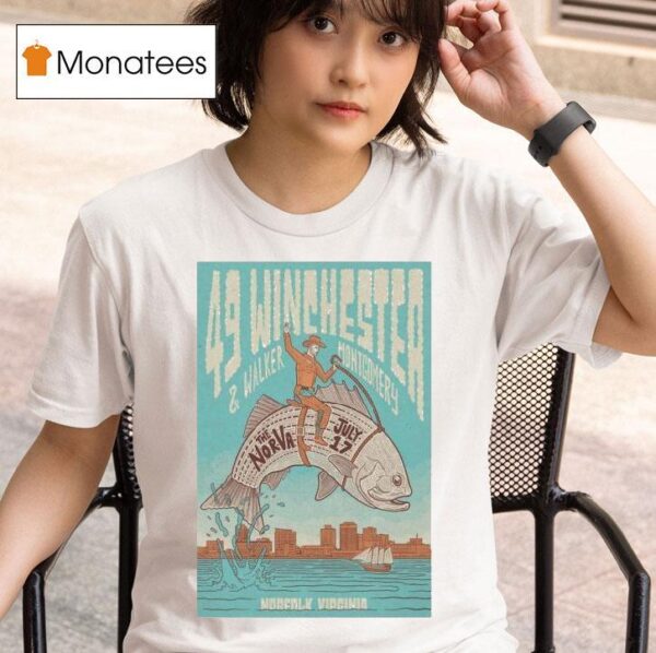 Winchester July Tour Norfolk Va Drive Fish T Shirt
