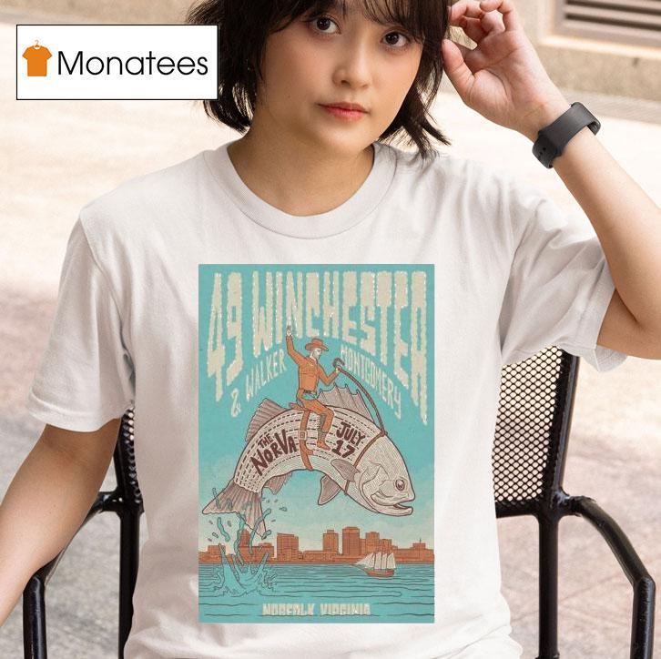 Winchester July Tour Norfolk Va Drive Fish T Shirt