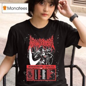 Within Destruction Europe Tour Death Metal Extreme Metal Countries Festival Dates T Shirt