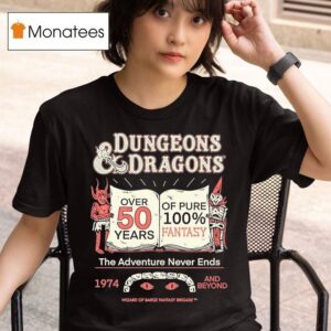 Wizard Of Barge Dungeons And Dragons Years Of Fantasy The Adventure Never Ends And Beyond T Shirt