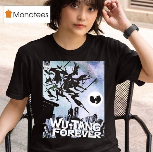 Wu Tang Clan Nyc Pop Up On July Ninja Batman Comic Inspired T Shirt