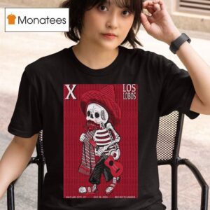 X The Band July Salt Lake City Ut Red Butte Garden Skeleton T Shirt