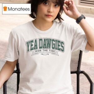 Yea Dawgies Ride The Tide T Shirt
